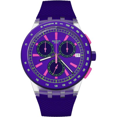 Montre Swatch New Chrono Plastic SUSK400 Purp-Lol