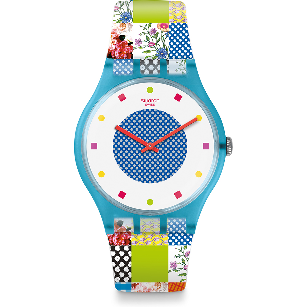 Montre Swatch NewGent SUOS108 Quilted Time