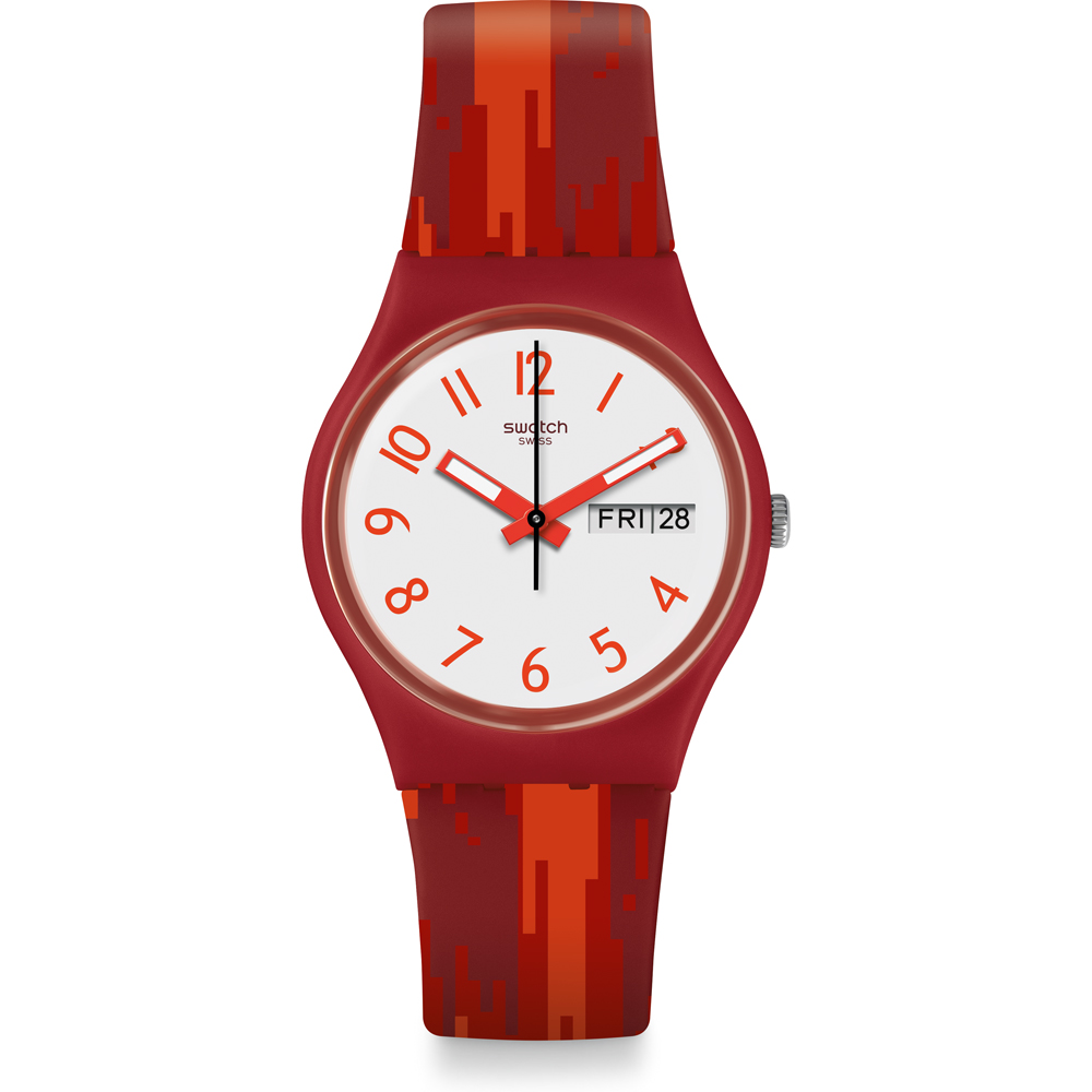 Montre Swatch Standard Gents GR711 Red Flame