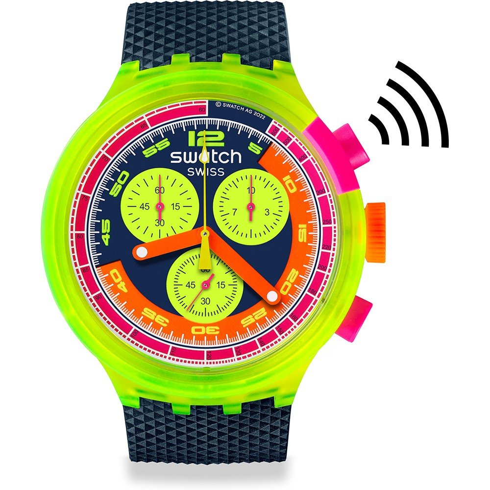Montre Swatch Big Bold SB06J101-5300 Neon to the Max - Pay!