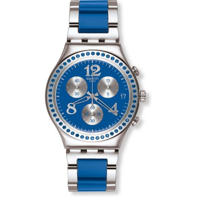 Montre Swatch Irony Chrono YCS553G Secret Thought Blue