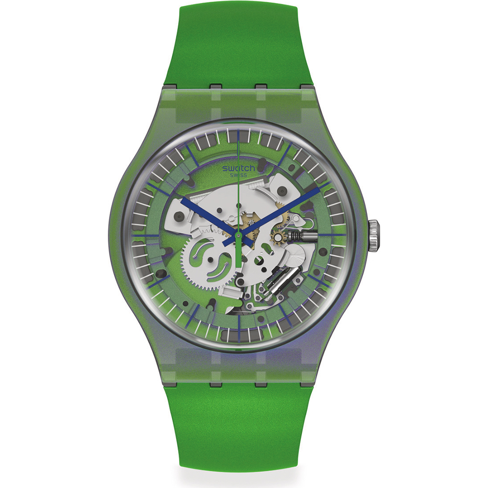 Montre Swatch NewGent SUOM117 Shimmer Green