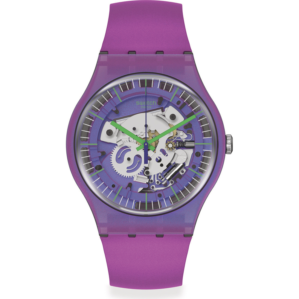 Montre Swatch NewGent SUOM115 Shimmer Purple