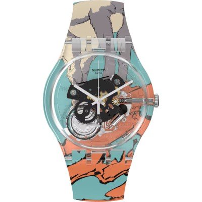 Montre Swatch Originals Large (41mm) SUOK136-053 SXY - Goat