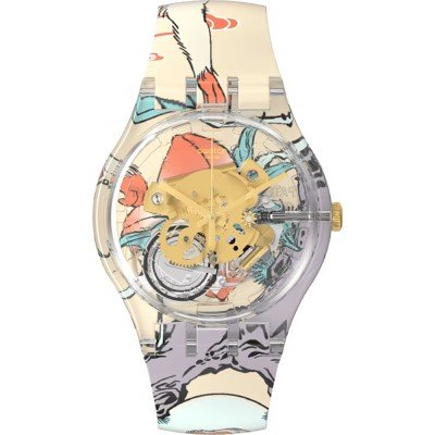 Montre Swatch Originals Large (41mm) SUOK146-019 SXY - Monkey