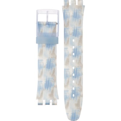 Bracelet Swatch Plastic - Originals Large (41mm) SUO/SO29/SO32 ASUOW149 SUOW149 Bluquarelle