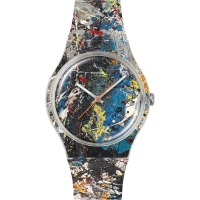 Montre Swatch Originals Large (41mm) SUOZ366 Pollock's alchemy