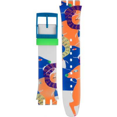 Bracelet Swatch Plastic - Originals Large (41mm) SUO/SO29/SO32 ASUOZ189 SUOZ189 The Goat's Keeper