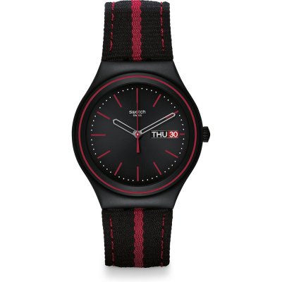 Montre Swatch Big YGB7000 The Prince Of Red Stripe