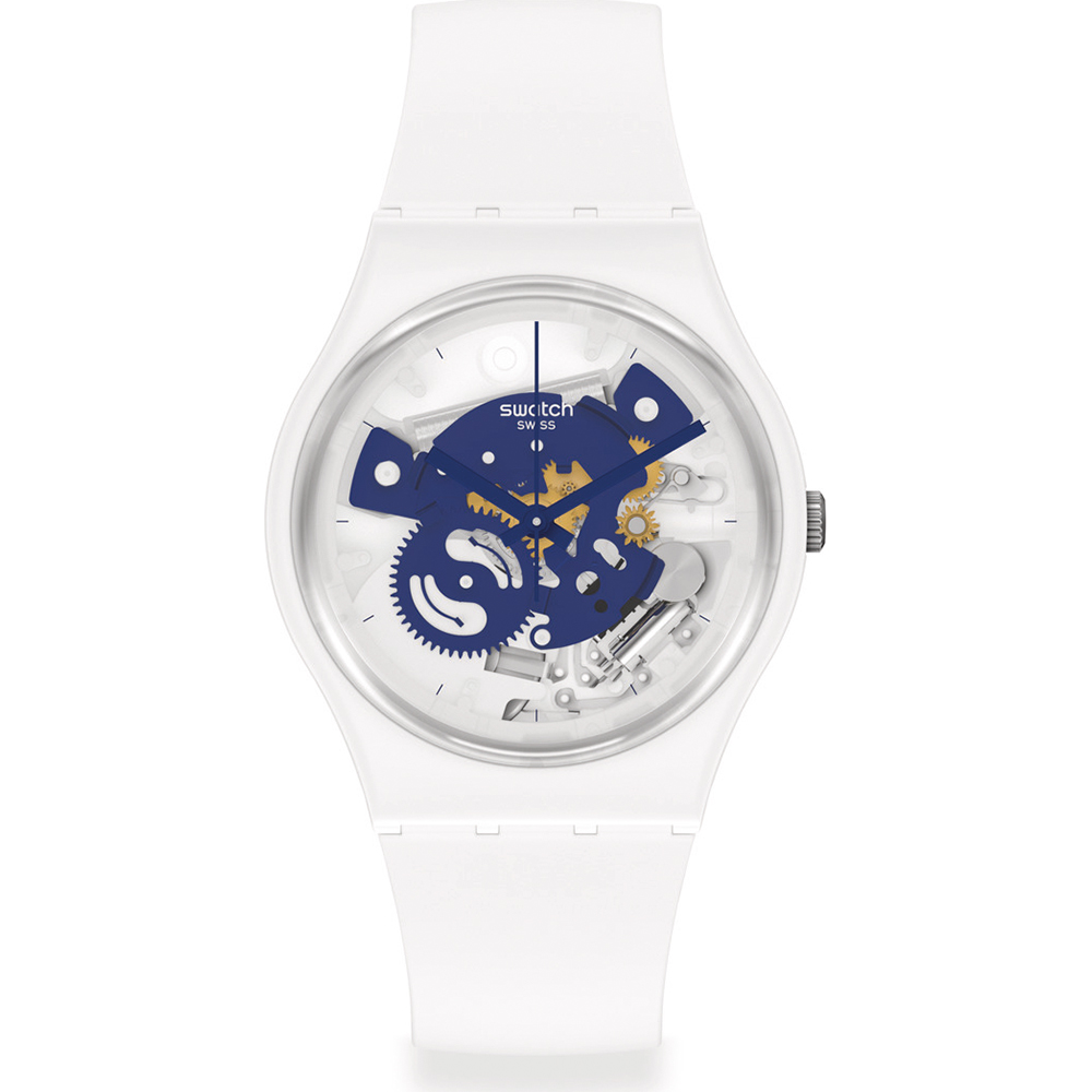 Montre Swatch Standard Gents SO31W103 Time to blue small