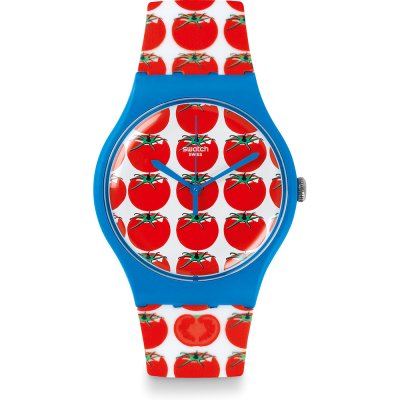 Montre Swatch Originals Large (41mm) SUOS102 Tomatella