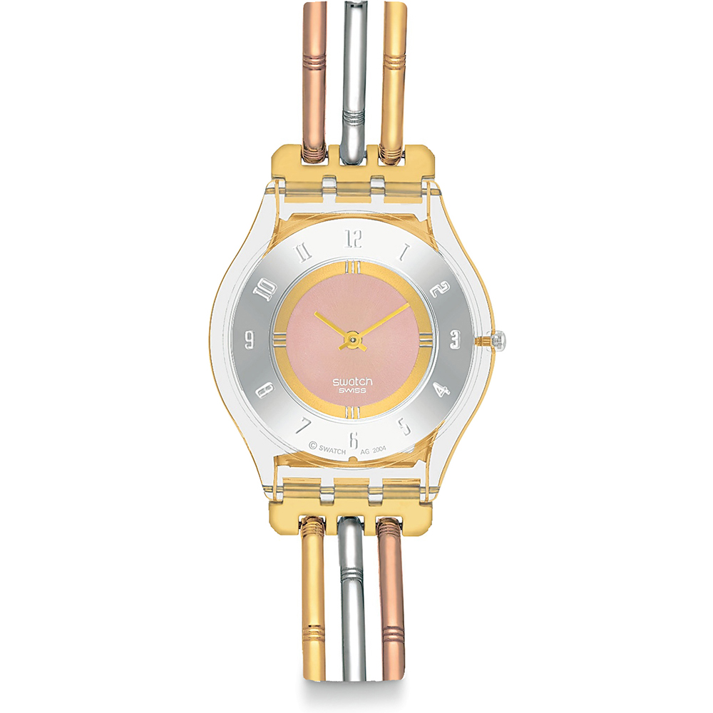 Montre Swatch Skin SFK240A Tri-Gold Large
