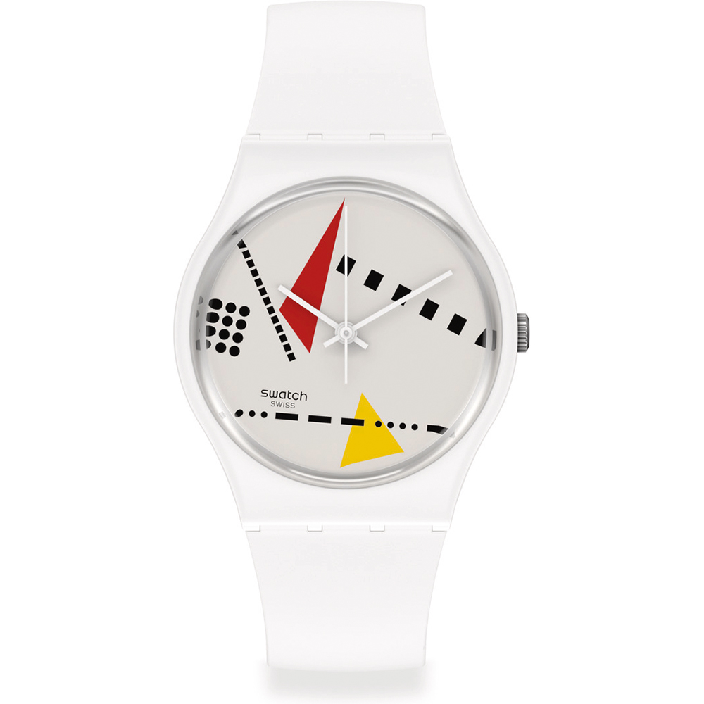 Montre Swatch SO31W106 Whi_Mem M