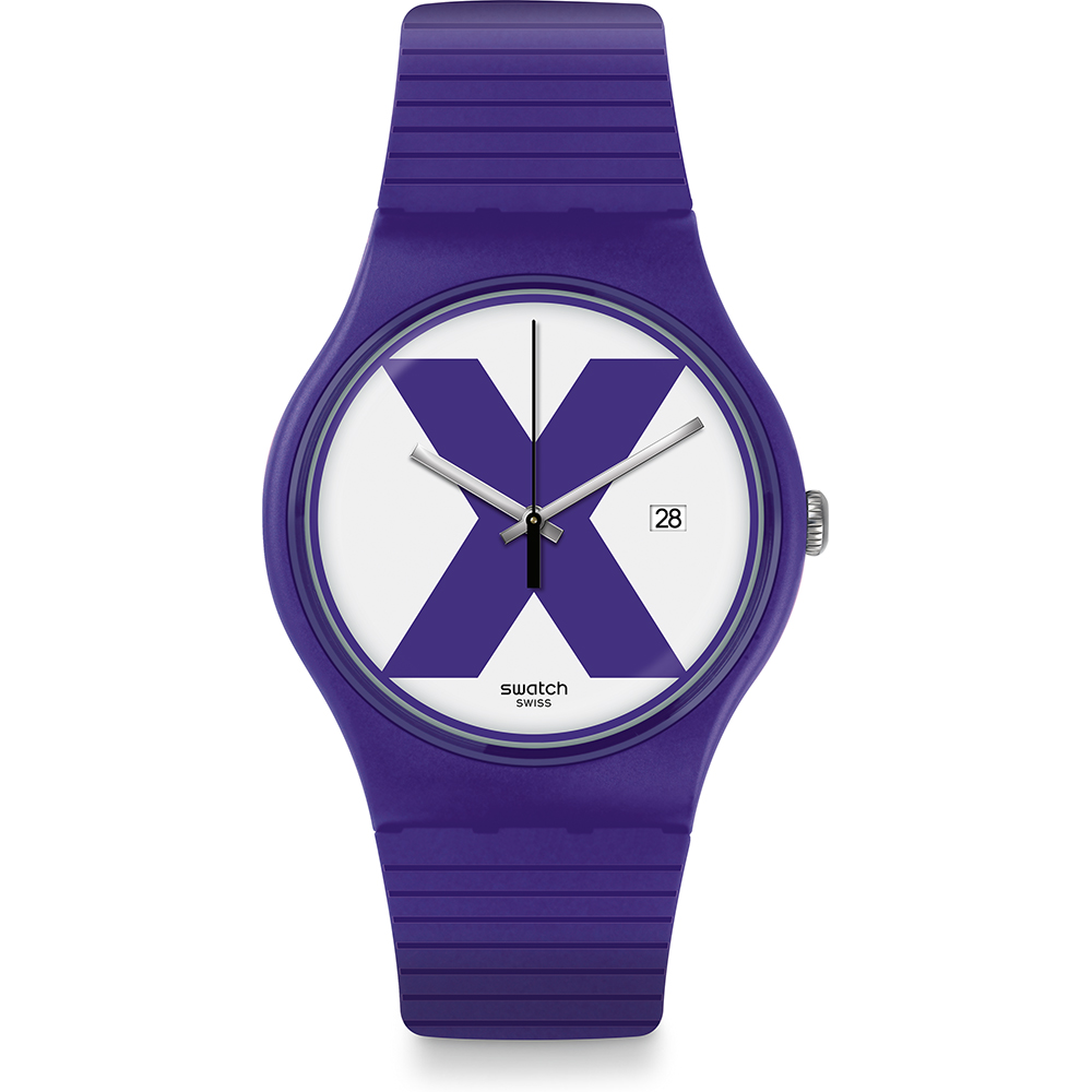 Montre Swatch NewGent SUOV401 Xx-Rated Purple