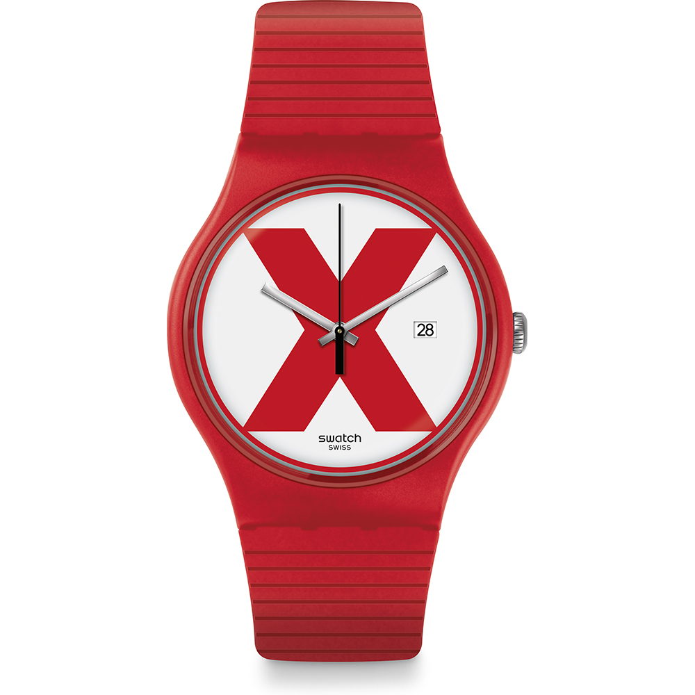Montre Swatch NewGent SUOR400 Xx-Rated Red