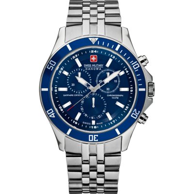 Montre Swiss Military Hanowa 06-5183.04.003 Flagship Chrono Blue