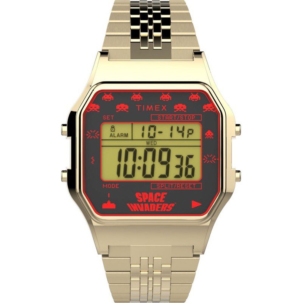 Montre Timex TW2V30100 T80 X Space Invaders