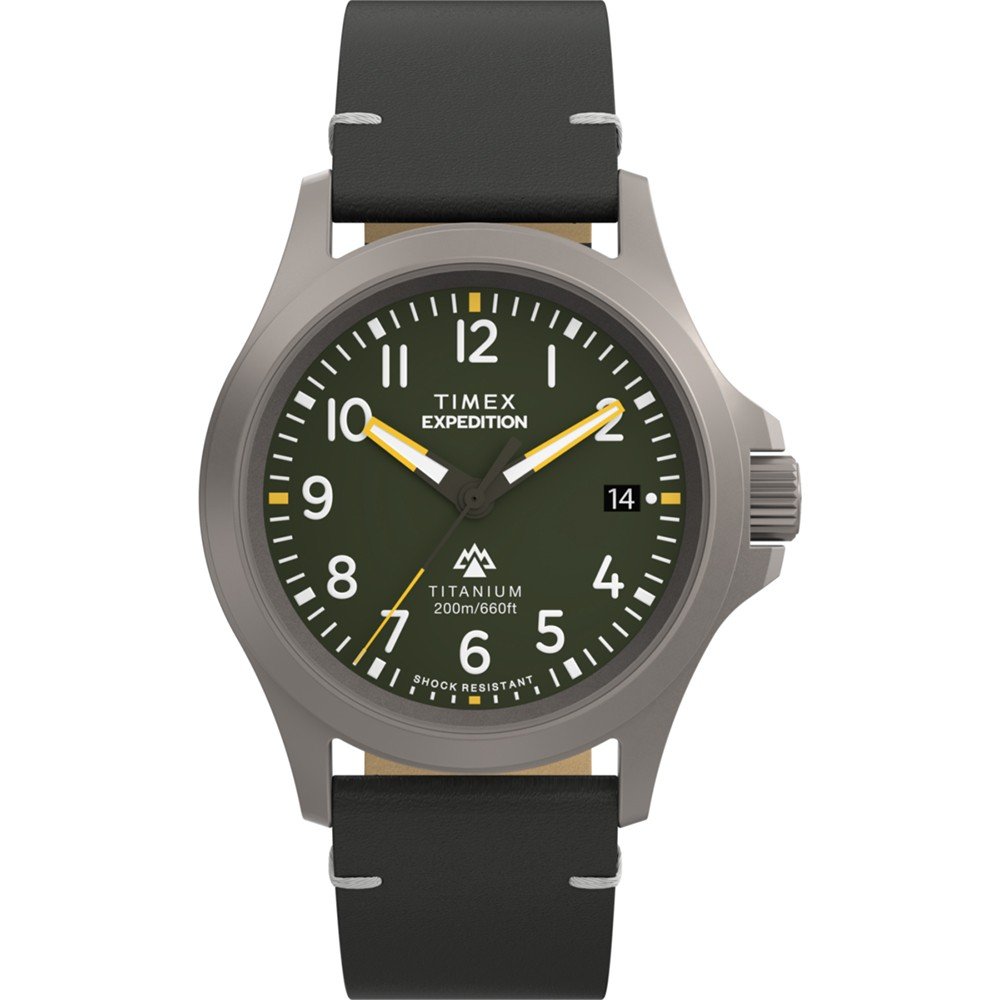 Montre Timex Expedition TW2W78100 Expedition Titanium • EAN