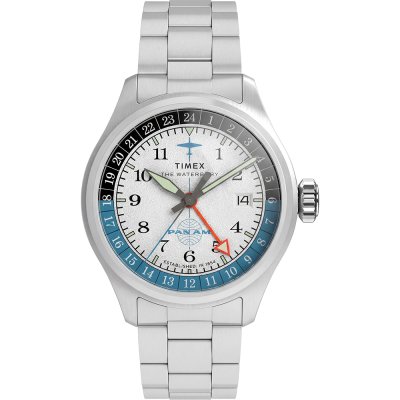 Montre Timex Re-Issues TW2Y94600 Pan Am® x Waterbury GMT