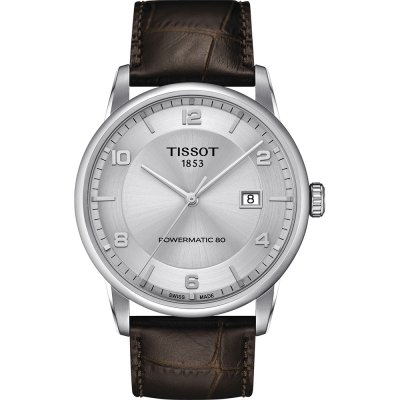 Montre Tissot T-Classic T0864071603700 Luxury Powermatic 80