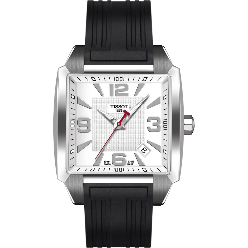 Tissot Watch Time 3 hands Quadrato T0055101727700