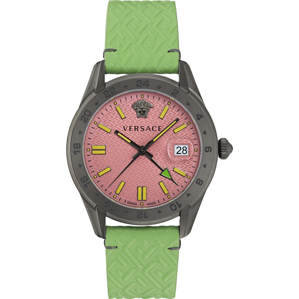 Montre Versace VE7C00323 Greca Time GMT • EAN: 7630615133133